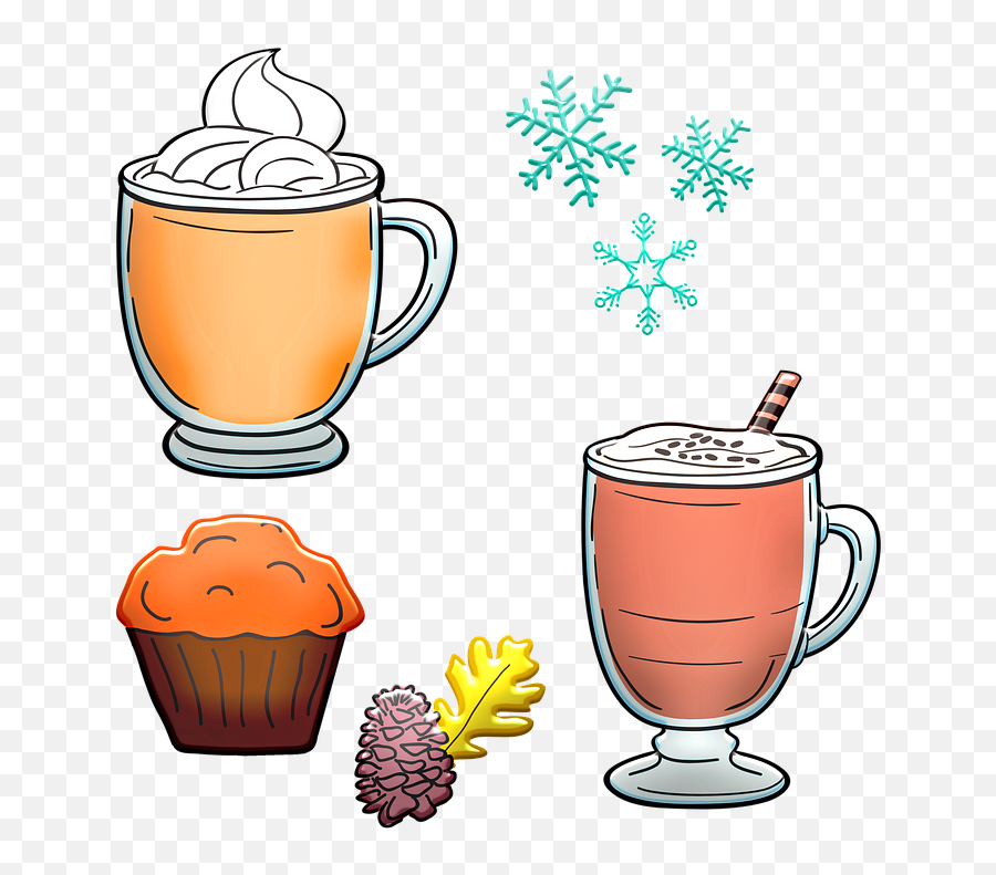 Hot Cocoa Muffin Chocolate - Clip Art Emoji,Hot Chocolate Emoji