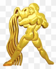 Golden Aquarius Horoscope Sign - Png Emoji