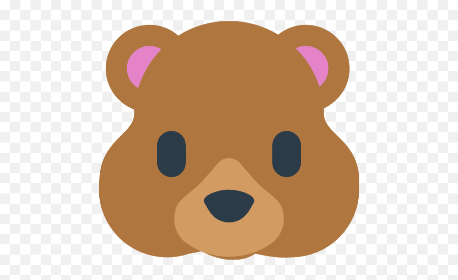 Bear Face Emoji For Facebook Email Sms - Emoticon Orso,Teddy Bear Emoji