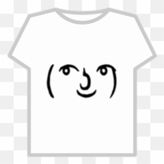 The Lenny Face T - Face Shirt Roblox Emoji,Lenny Emoticon