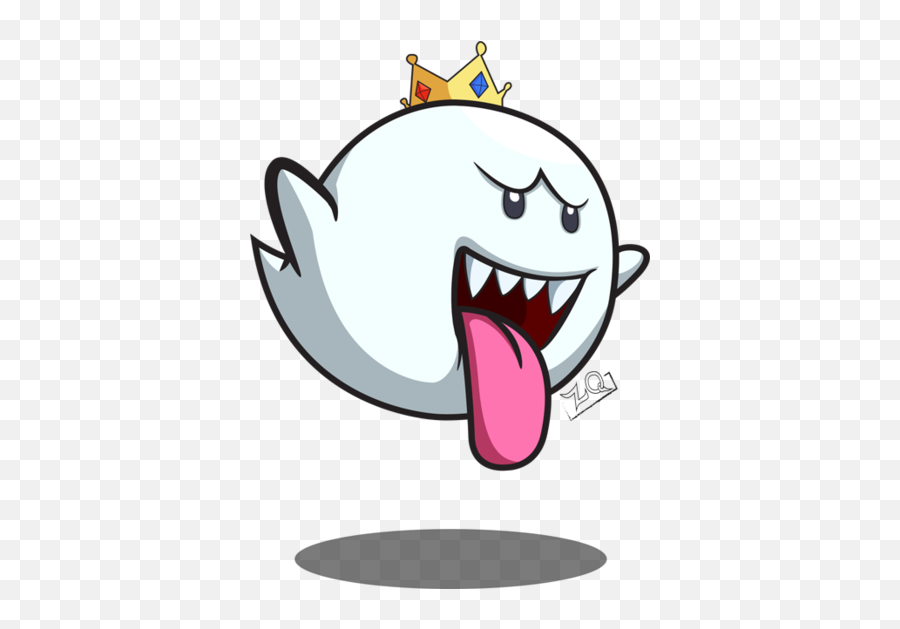 Boo Drawing King Transparent Png - King Boo Png Emoji,Boo Boo Emoji