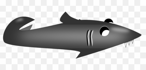 Free Shark Fish Illustrations - Tiger Shark Cartoon Emoji,Fish Emoji