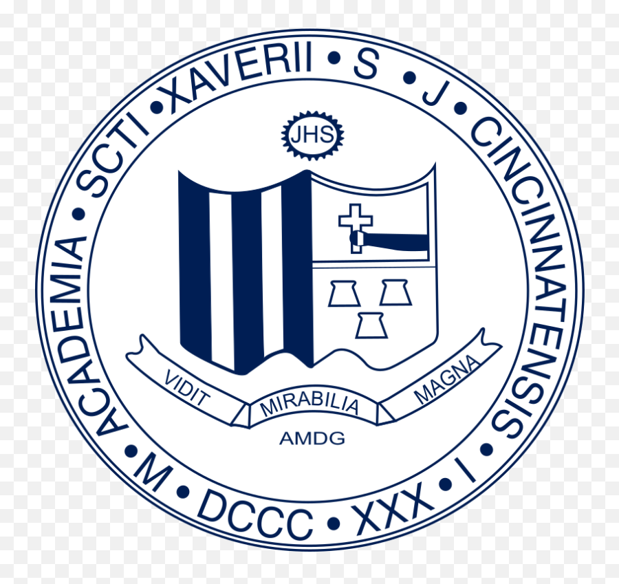 St - St Xavier High School Logo Emoji,Roman Numerals Emoji