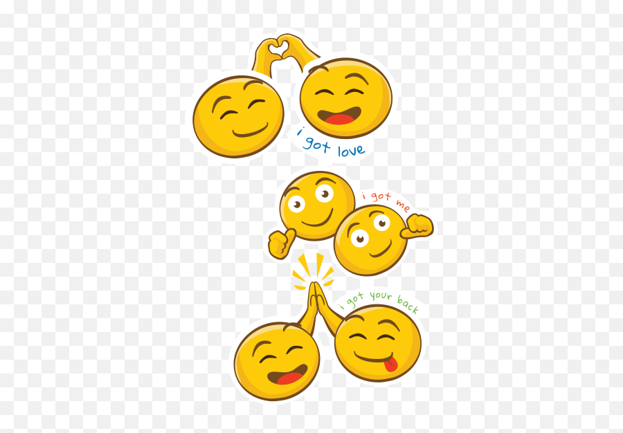 Be Real - Smiley Emoji,Confident Emoji