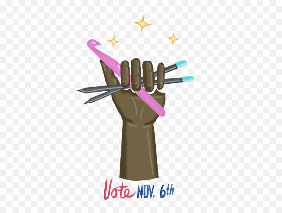 Vote Stickers - Illustration Emoji,Knitting Emoji Android