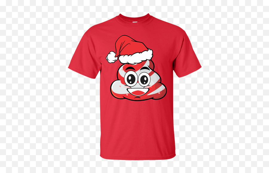 Candy Cane Poop Emoji Funny Christmas - Supreme X Marshmello,Candycane Emoji