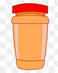 Peanut Butter Pie Clipart Png - Jar Emoji