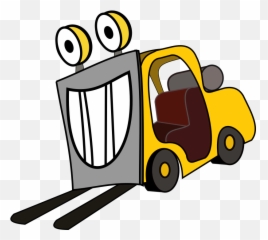 Download Free Png Montacargas - Cartoon Forklift Clipart Emoji,Forklift Emoji