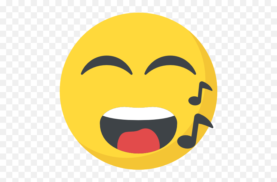 Singing - Emoticons Cantando Emoji,Singing Emoji