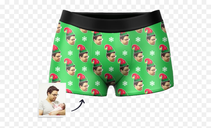 Couple Underpants Set Custom Property Of Your Name - Flushed Boxer Shorts Emoji,Flushed Face Emoji