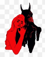 Goth Aesthetic Clipart - Devil Aesthetic Emoji,Goth Emoji