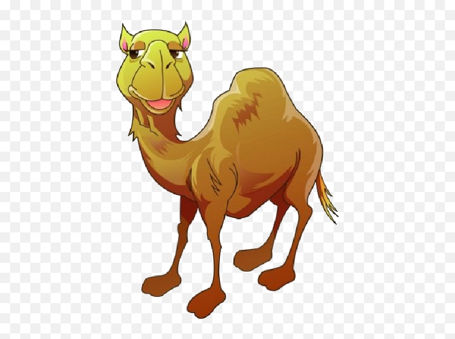 Funny Camel Clipart Pictures - Transparent Cartoon Camel Emoji,Emoji Arabian Nights