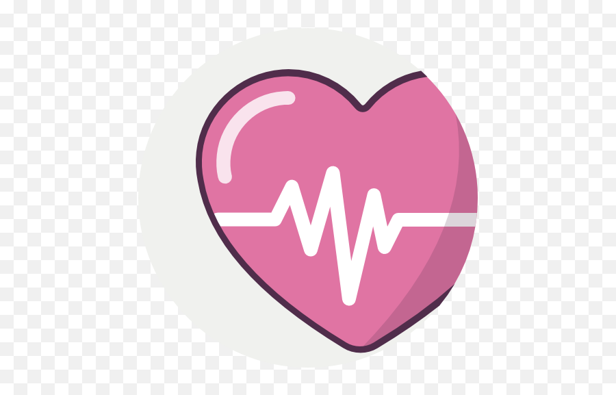 Medical Heart Electrocardiogram Free Icon Of Medicine Vol - Doctor Heart Png Emoji,Medic Emoji