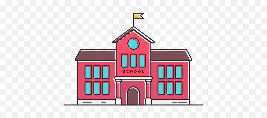 Building Icon Png At Getdrawings - Escuela Animada Png Emoji,Classical Building Emoji