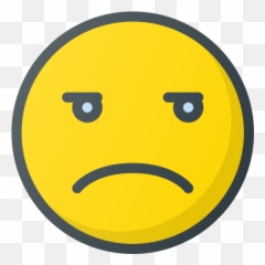 Emoji Emote Emoticon Emoticons Unamused Icon - Smiley