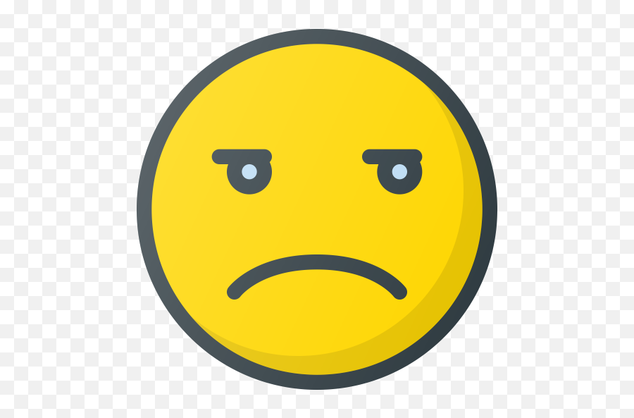 Emoji Emote Emoticon Emoticons Unamused Icon - Smiley,Unamused Emoji