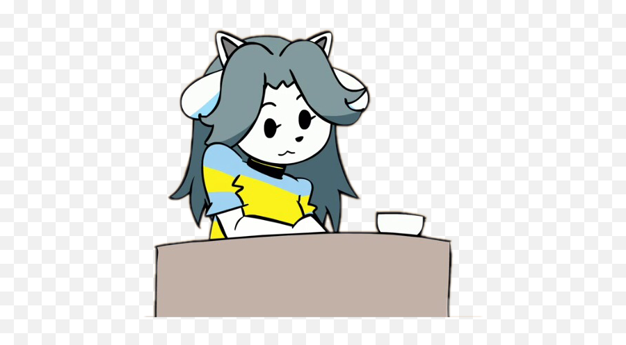 Temmie Freetoedit - Sticker By Temmy Temmie Need Money For College Emoji,Temmie Emoji