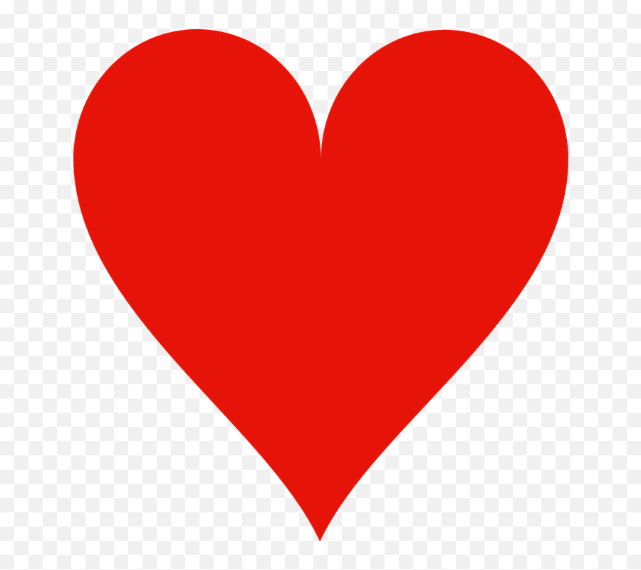 Heart Clipart Cards - Heart Logo Emoji,Card Suit Emoji