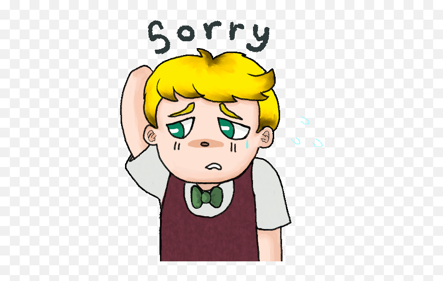 Sorry Clipart Gif - Sorry Sticker Gif Emoji,Apology Emoji