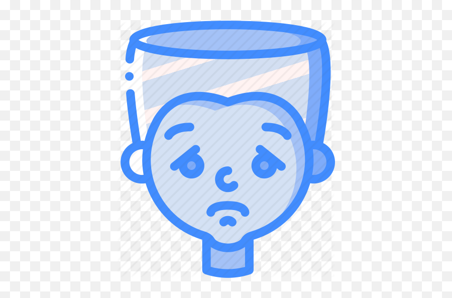 Boy Cartoon Emoji Emoticons Sad Icon - Icon,Blue Balloon Emoji