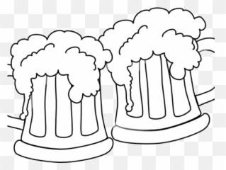 Beer Cheers Vector Png Transparent - Clip Art Emoji