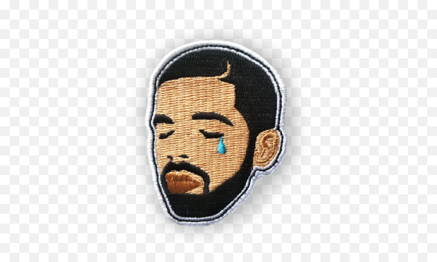 Download Drake Crying Patch Png Image - For Adult Emoji,Drake Emojis
