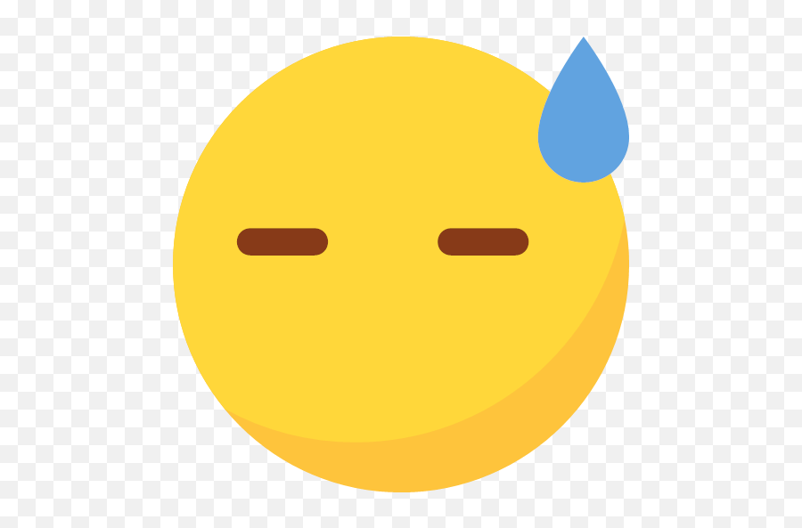 Sweat Vector Icons Free Download In Svg - Happy Emoji,Sweat Emoticon