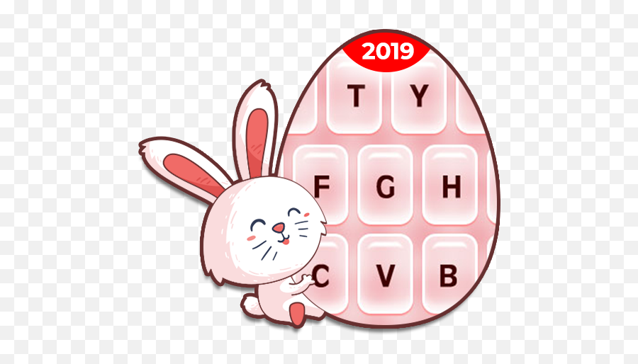 Cute Rabbit - Happy Emoji,Rabbit Emojis