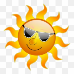 Summer Schedule u0026 Fees - Sun Clip Art Emoji