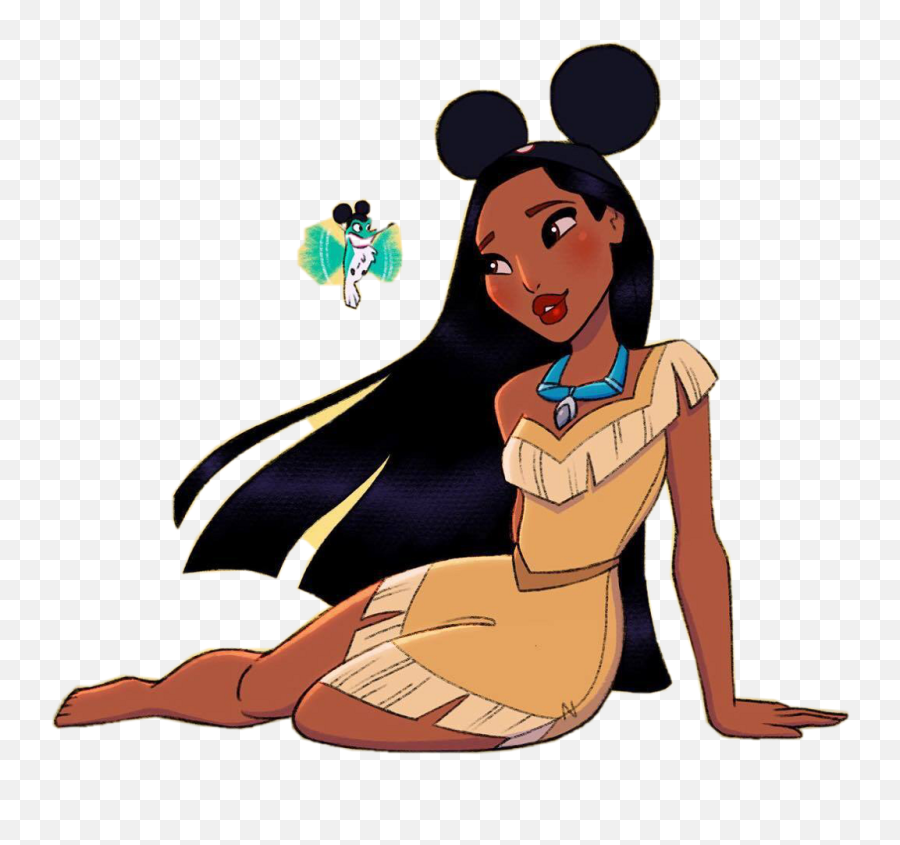 10 Mejor Para Draw Cute Girl Cartoon Characters Disney - Cute How To Draw Pocahontas Emoji,Women Emoji Joggers