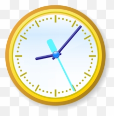 Ambox Clock Yellow - Wall Clock Clip Art Animated Emoji,I'm Sorry Emoji