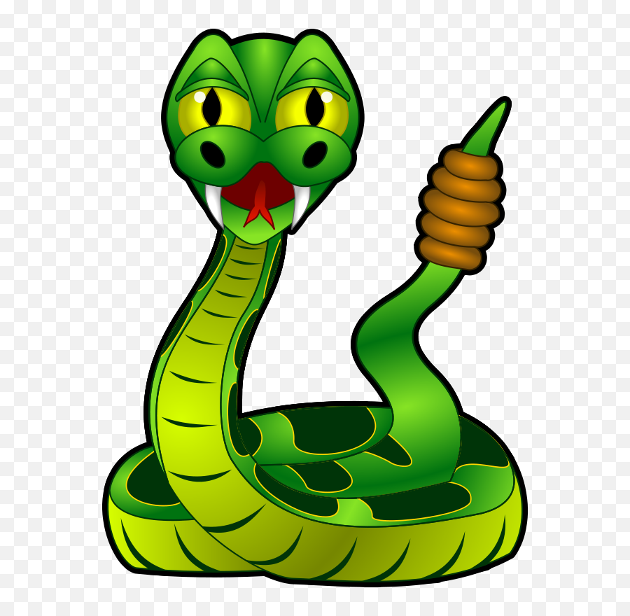 Cobra Clipart Mamba Snake Cobra Mamba - Rattlesnake Clipart Emoji,Snake Emoji Png