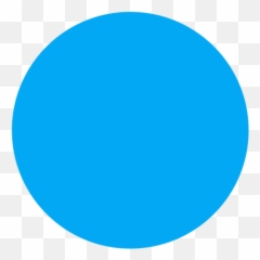 Blue Circle Emoji - Circulo Azul Png,Blue Emoji