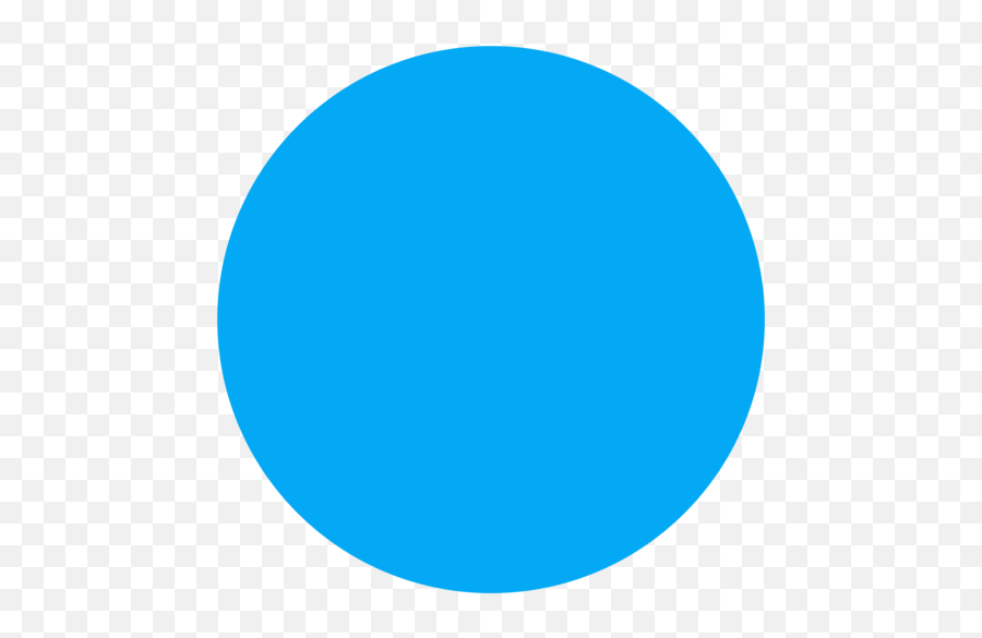 Blue Circle Emoji - Circulo Azul Png,Blue Emoji