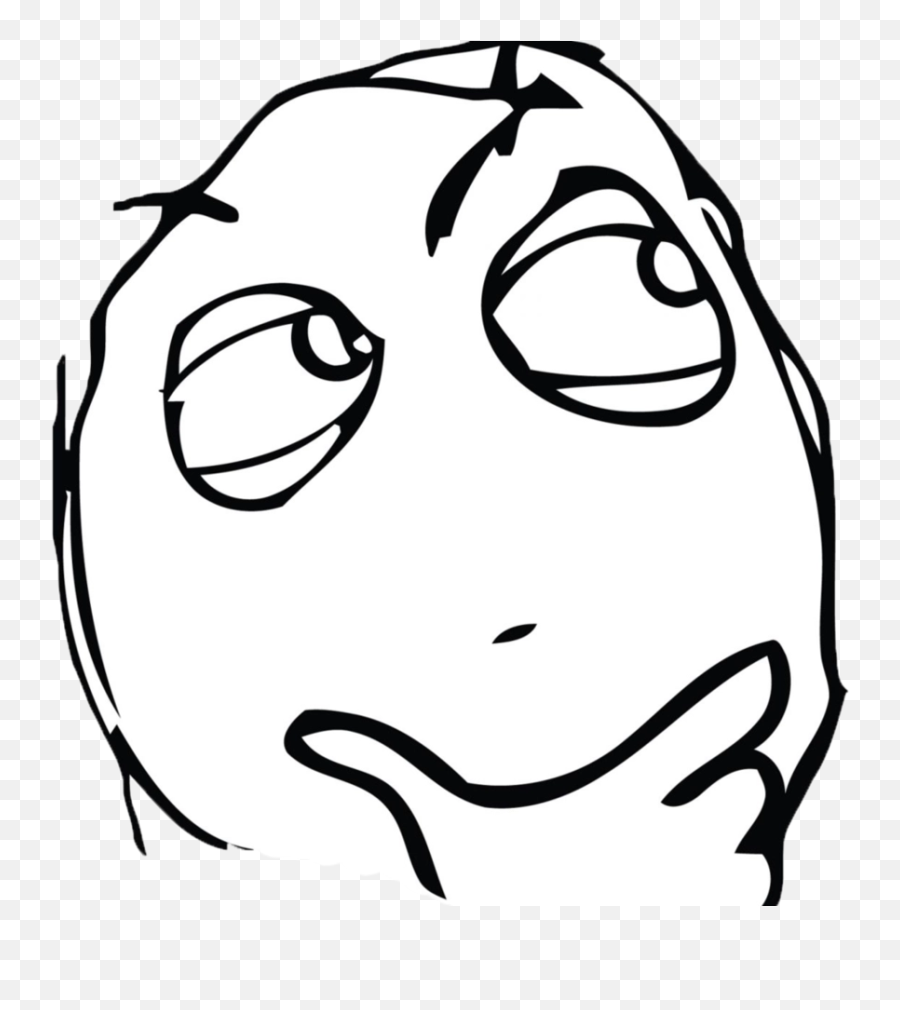 Thinking Face Emoji 🤔 - Thinking Emoji Meme Transparent - 600x600 PNG  Download - PNGkit