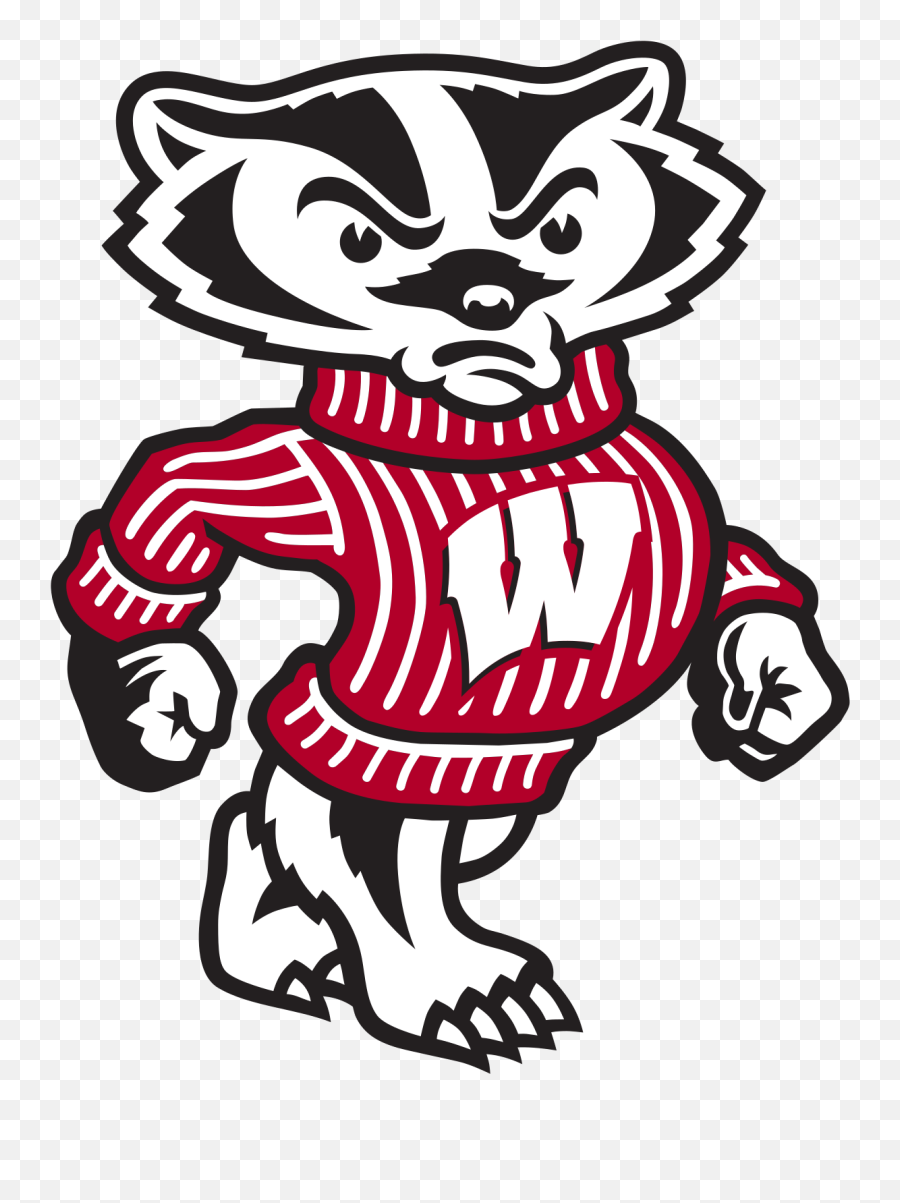 Badger Clipart Mascot Badger Mascot - Wisconsin Badgers Clipart Emoji,Honey Badger Emoji