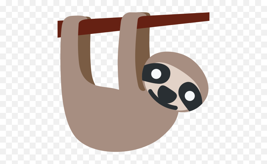 Sloth Emoji - Sloth Flashcard,Sloth Emoji