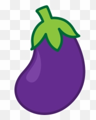 Brinjal Plant Clipart Without - Eggplant Emoji