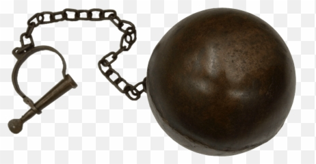 Ball And Chain Transparent Png - Ball And Chain Png Emoji,Ball And Chain Emoji