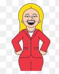 Now You Can Get An Entire Hillary Clinton Emoji Keyboard - Cartoon,Hair Flip Emoji