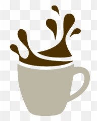 Caffeinate Your Terminal - Clip Art Transparent Background Coffee Emoji