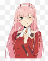 Zero Two Png - Transparent Background Emoji