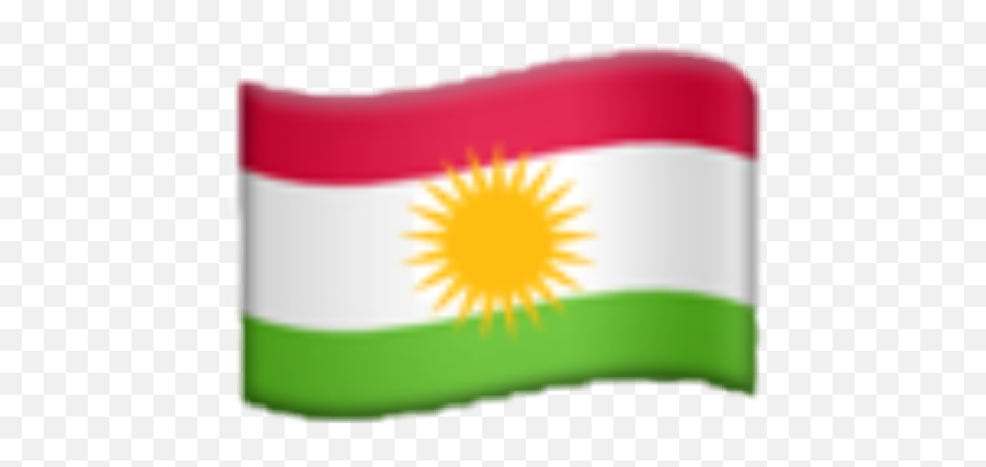 Kurdish Flag Emoji - Kurdish Flag Emoji Iphone,White Flag Emoji