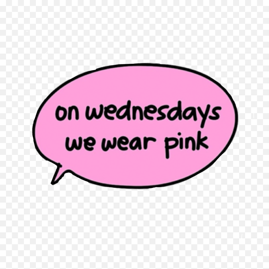 On Wednesdays We Wear Every - Illustration Emoji,Mean Girls Emoji