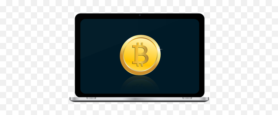 Bitcoin En Ilustración De Vector De - Emblem Emoji,Emoticono Corazon