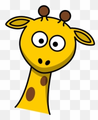 Sad Giraffe Clipart - Drawing Cartoon Giraffe Emoji,Giraffe Emoji.com