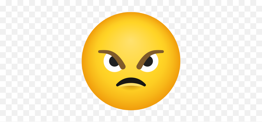 Angry Face Icon - Smiley Emoji,Turtle Emoji