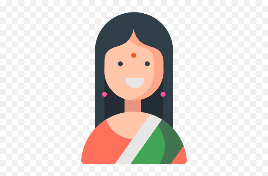 Woman Face Icon At Getdrawings - Indian Woman Icon Emoji,Asian Person Emoji