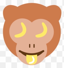 Monkey Emoji Icons - Cartoon,Monkey Emoji Png