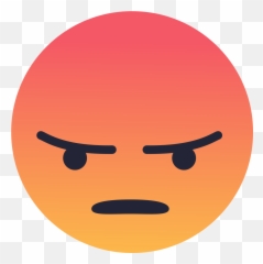 Facebook Angry Emoji Png Image Free - Reacts